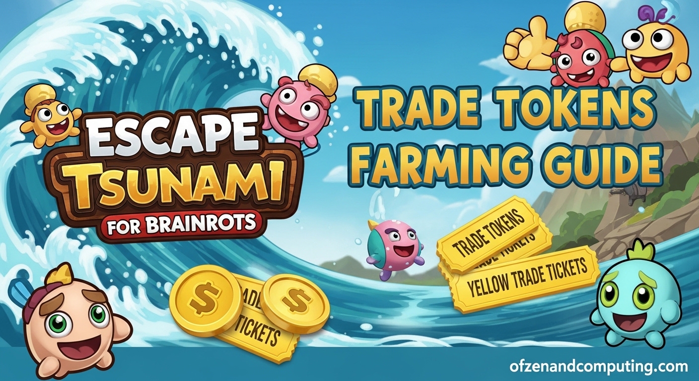 Trade Tokens Escape Tsunami Guide