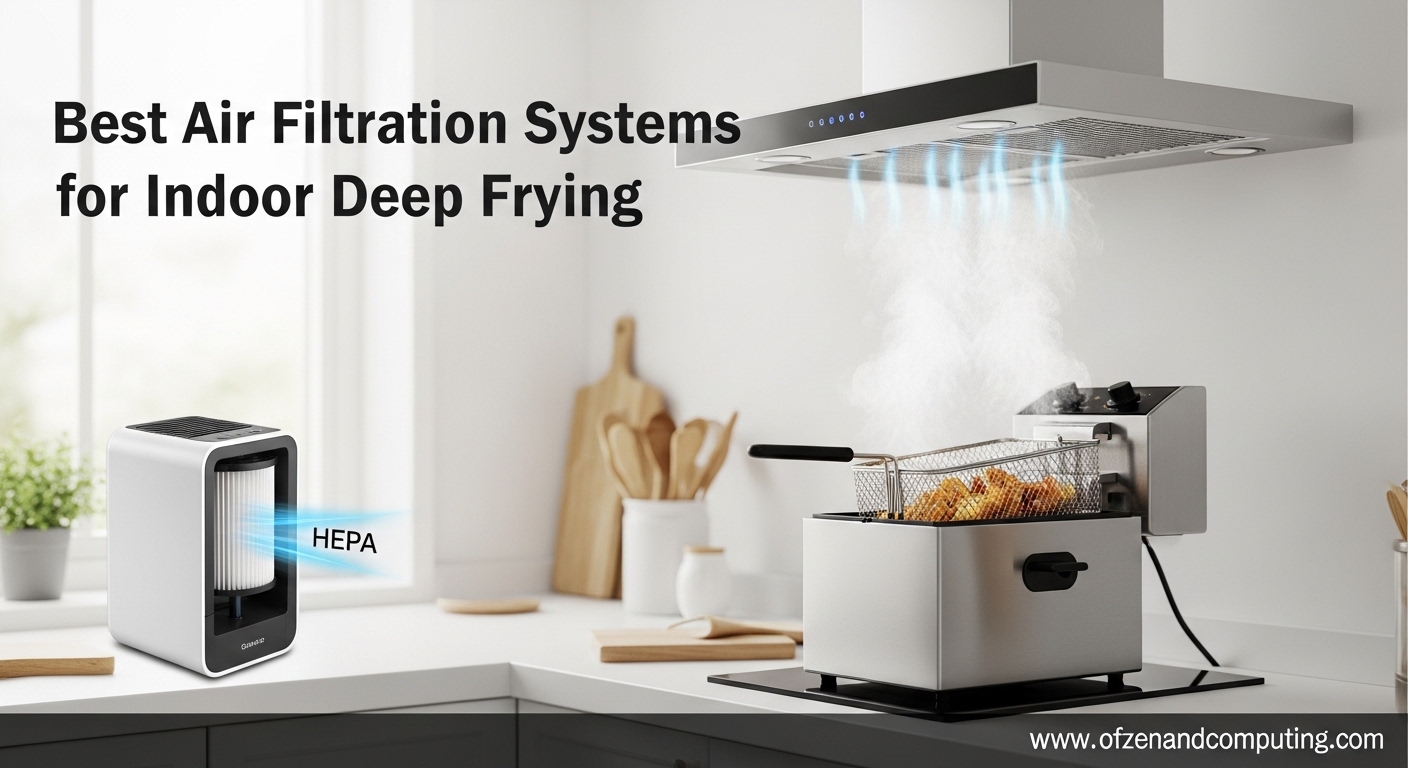 Best Air Filtration Systems for Indoor Deep Frying