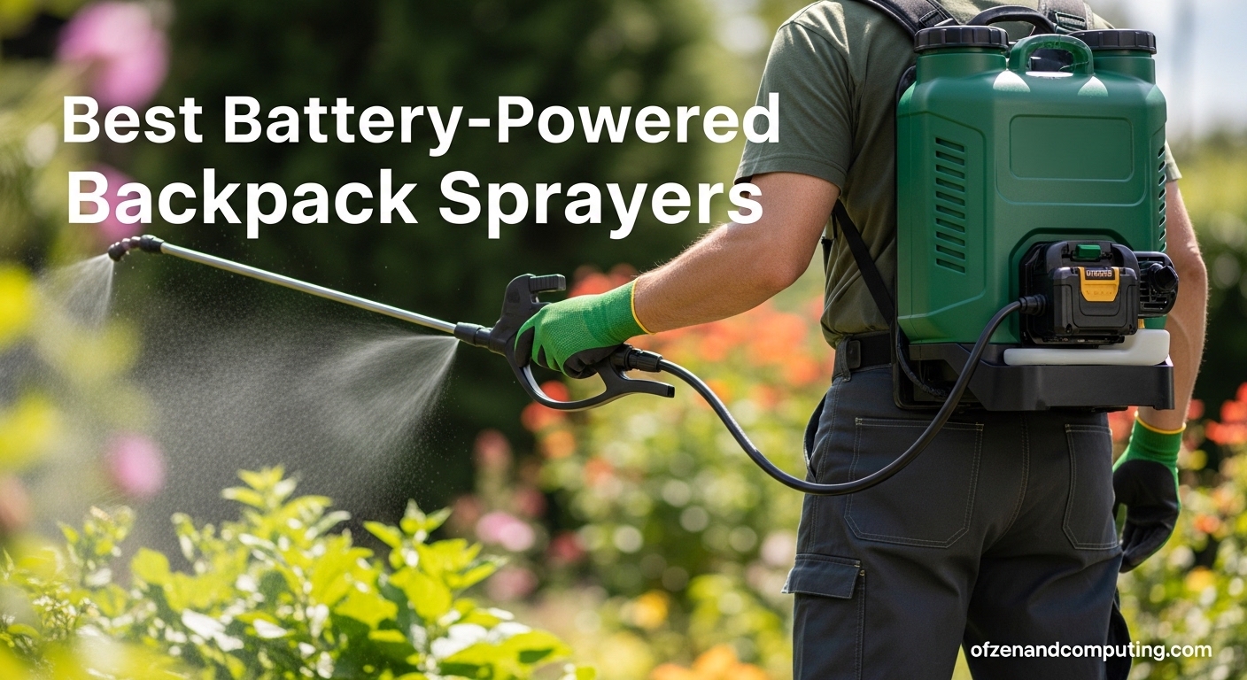 Best Battery-Powered Backpack Sprayers
