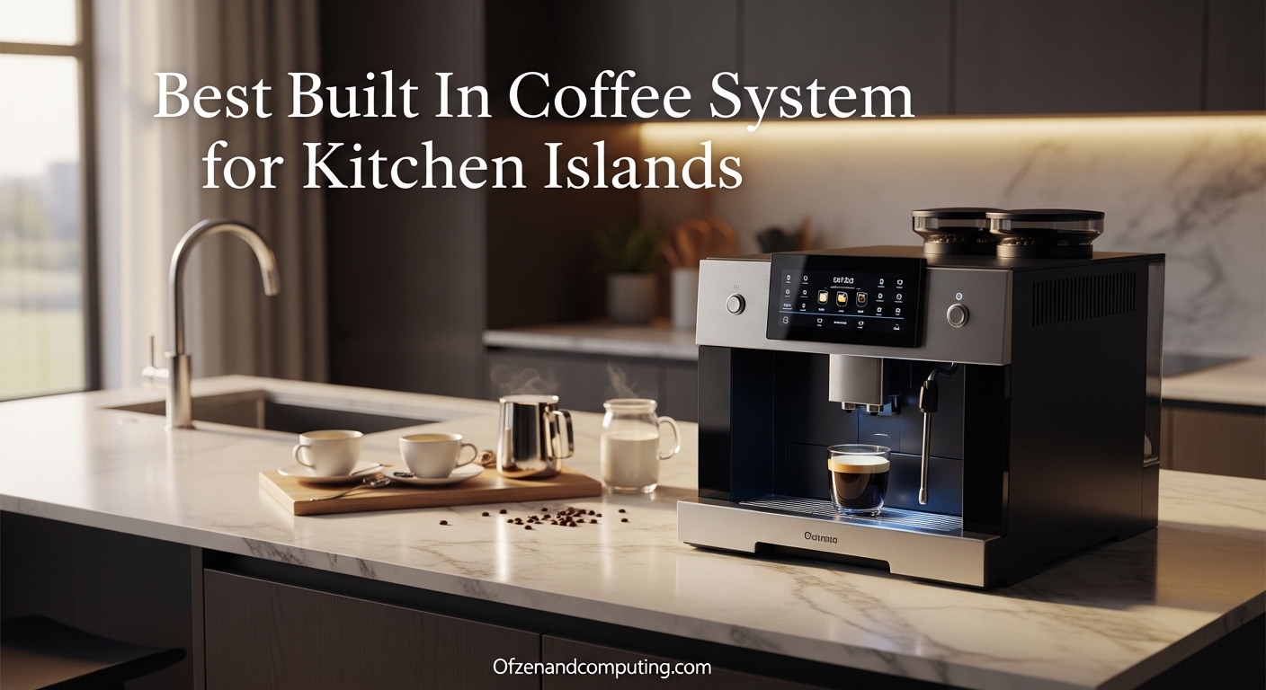 Best Built-In Coffee System for Kitchen Islands