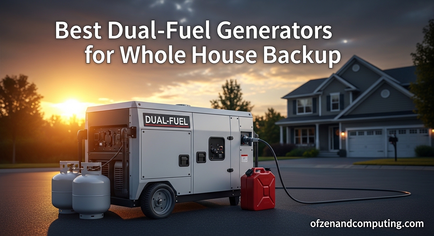 Best Dual-Fuel Generators for Whole House Backup