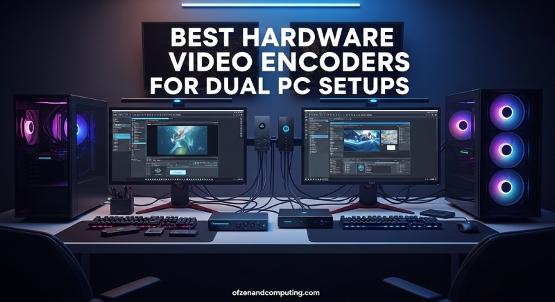 Best Hardware Video Encoders for Dual PC Setups