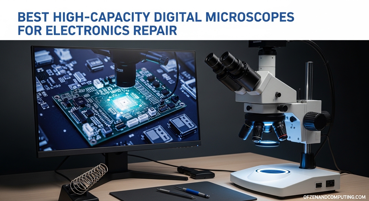 Best High-Capacity Digital Microscopes for Electronics Repair