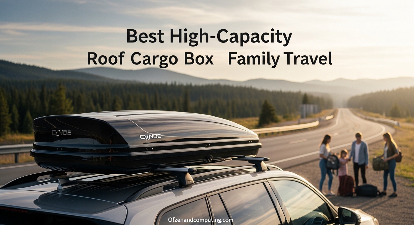 Best High-Capacity Roof Cargo Box for Family Travel