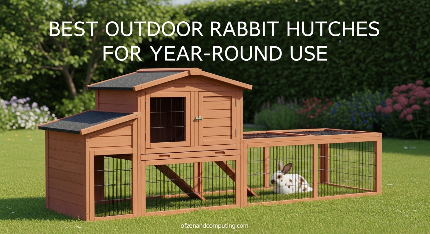 Best Outdoor Rabbit Hutches for Year-Round Use