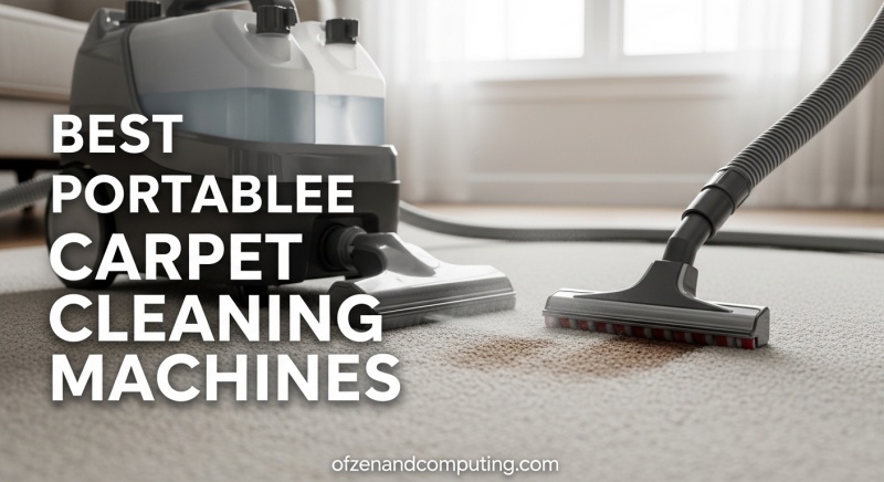 Best Portable Carpet Cleaning Machines