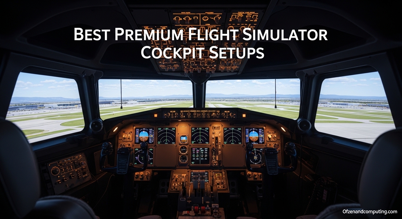 Best Premium Flight Simulator Cockpit Setups