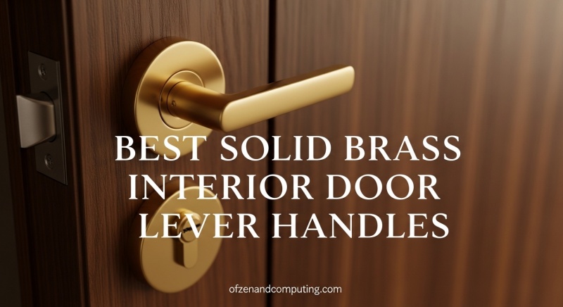 Best Solid Brass Interior Door Lever Handles