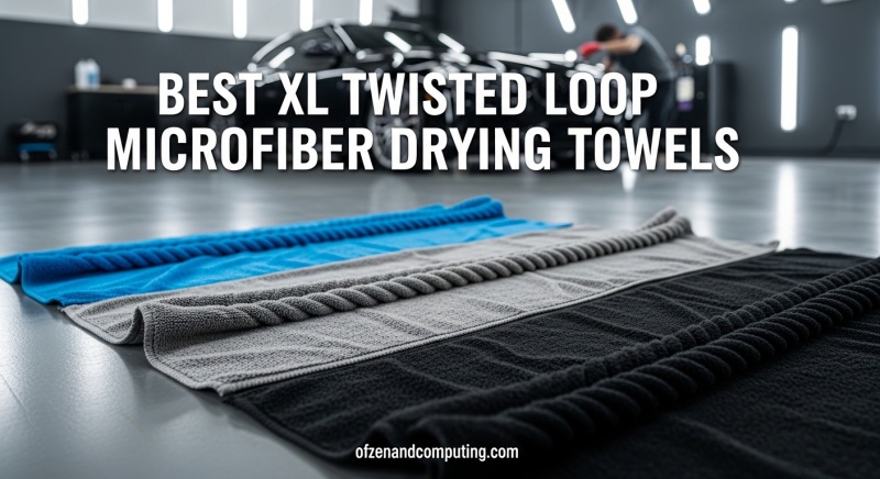 Best XL Twisted Loop Microfiber Drying Towels