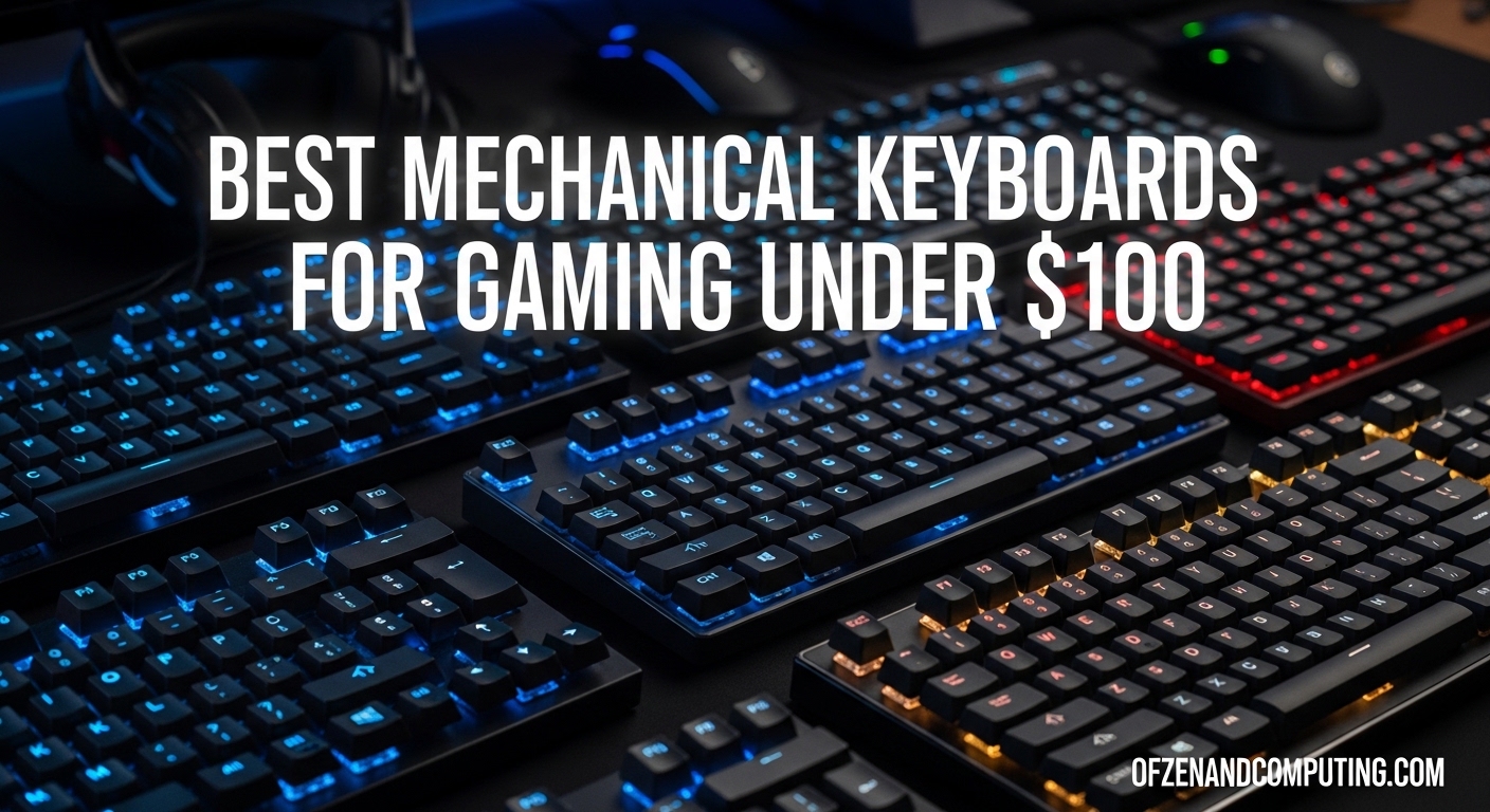 Best mechanical keyboards for gaming under $100