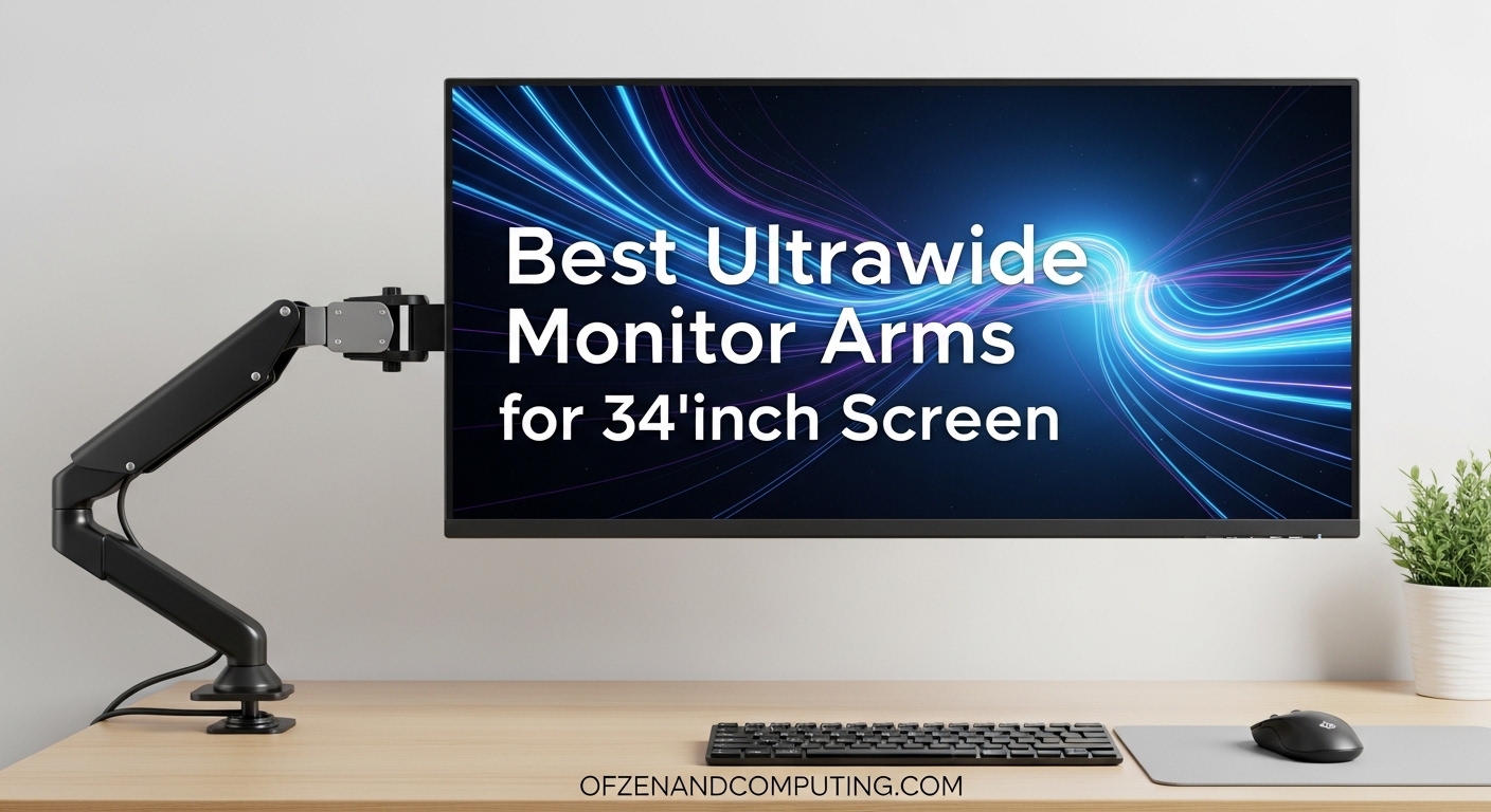 best ultrawide monitor arms for 34-inch screens