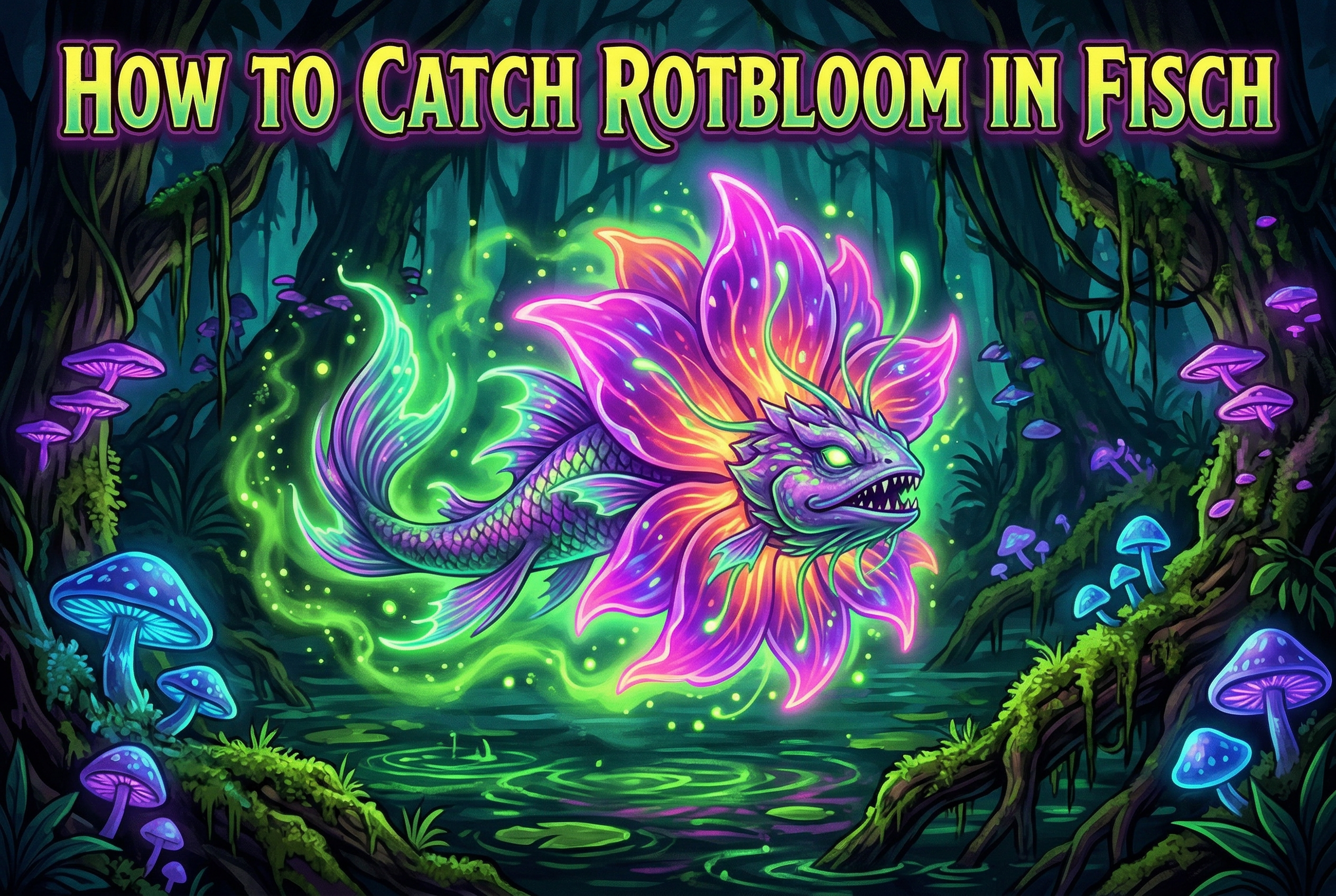 How to Catch Rotbloom in Fisch