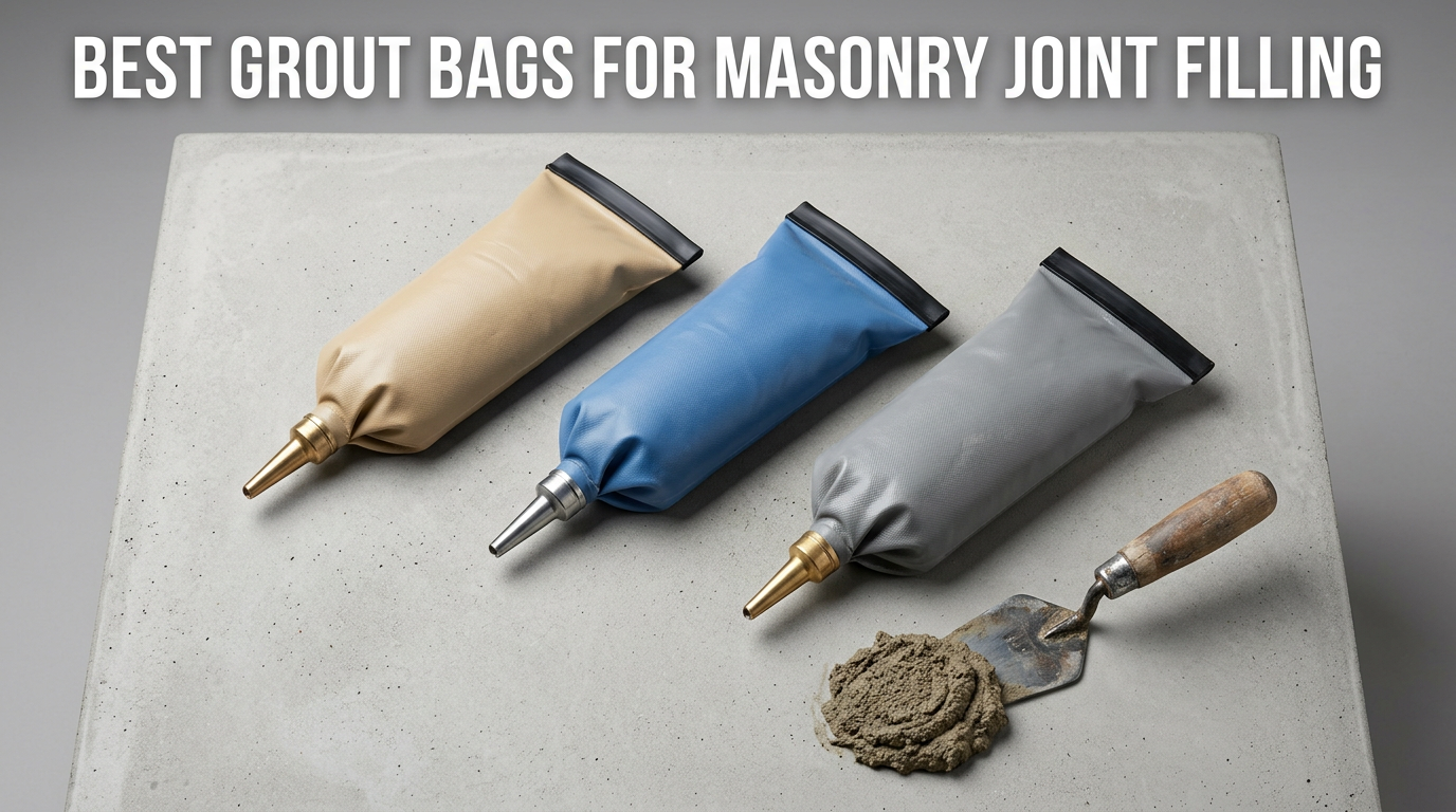 Best Grout Bags for Masonry Joint Filling
