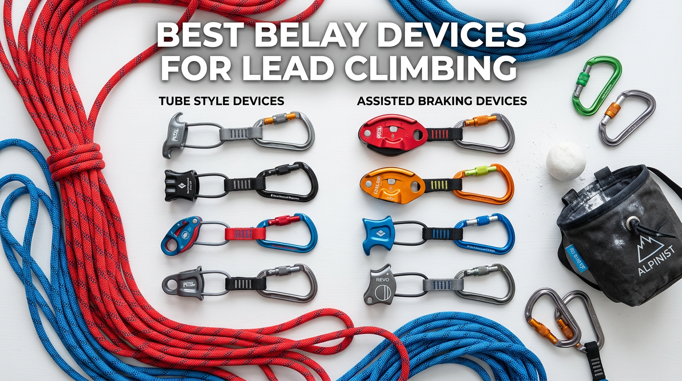 Best Belay Devices for Lead Climbing