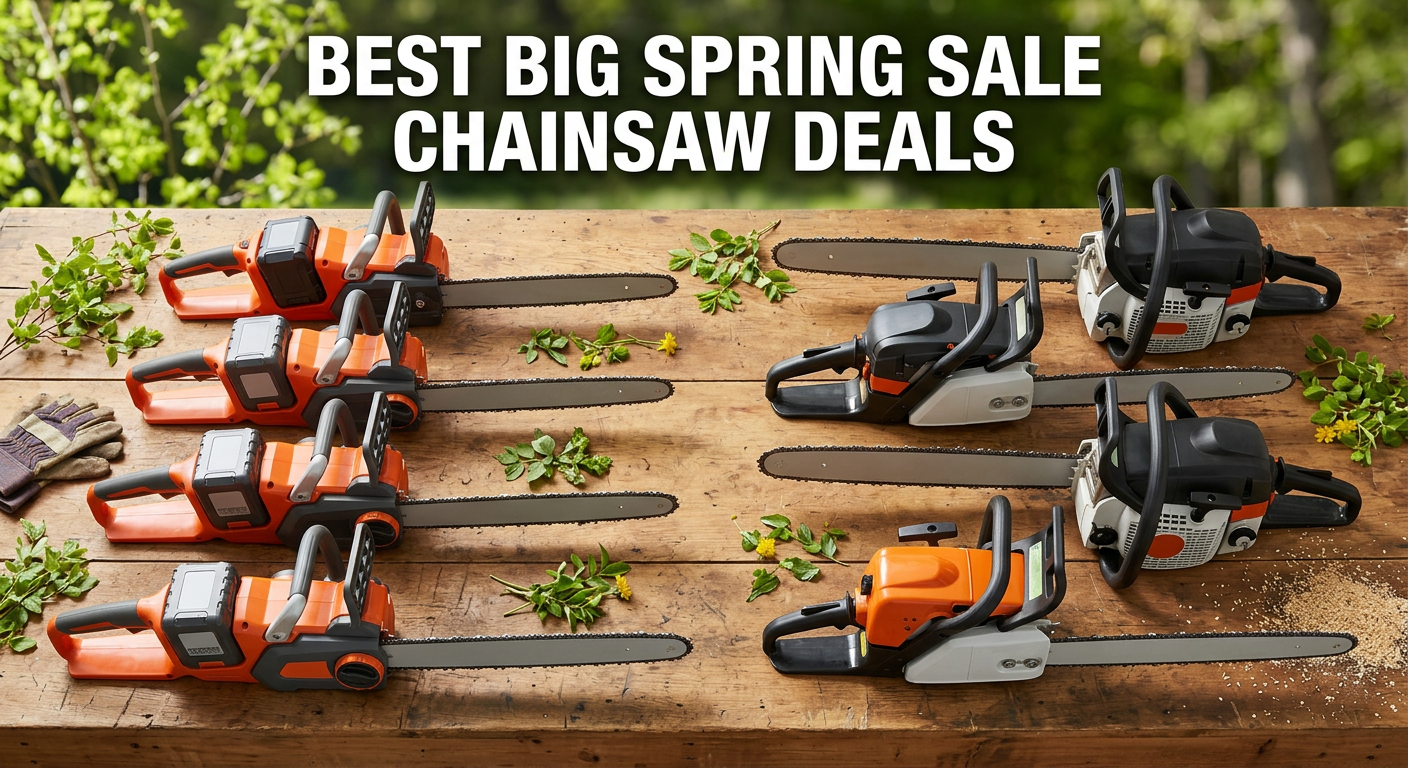Best Big Spring Sale Chainsaw Deals on Amazon