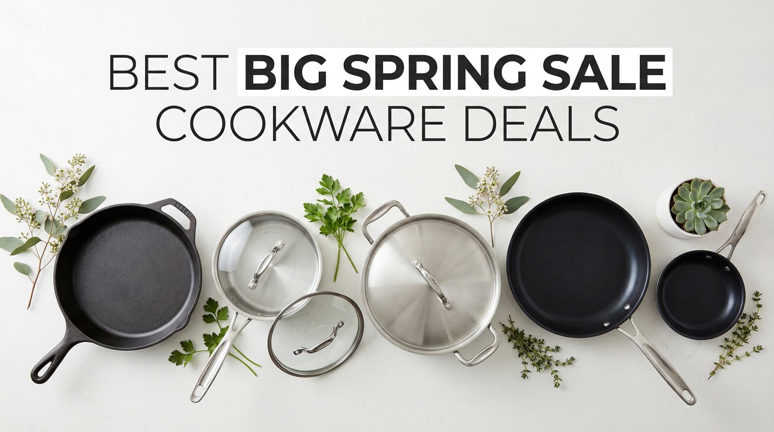 Best Big Spring Sale Cookware Set Deals on Amazon