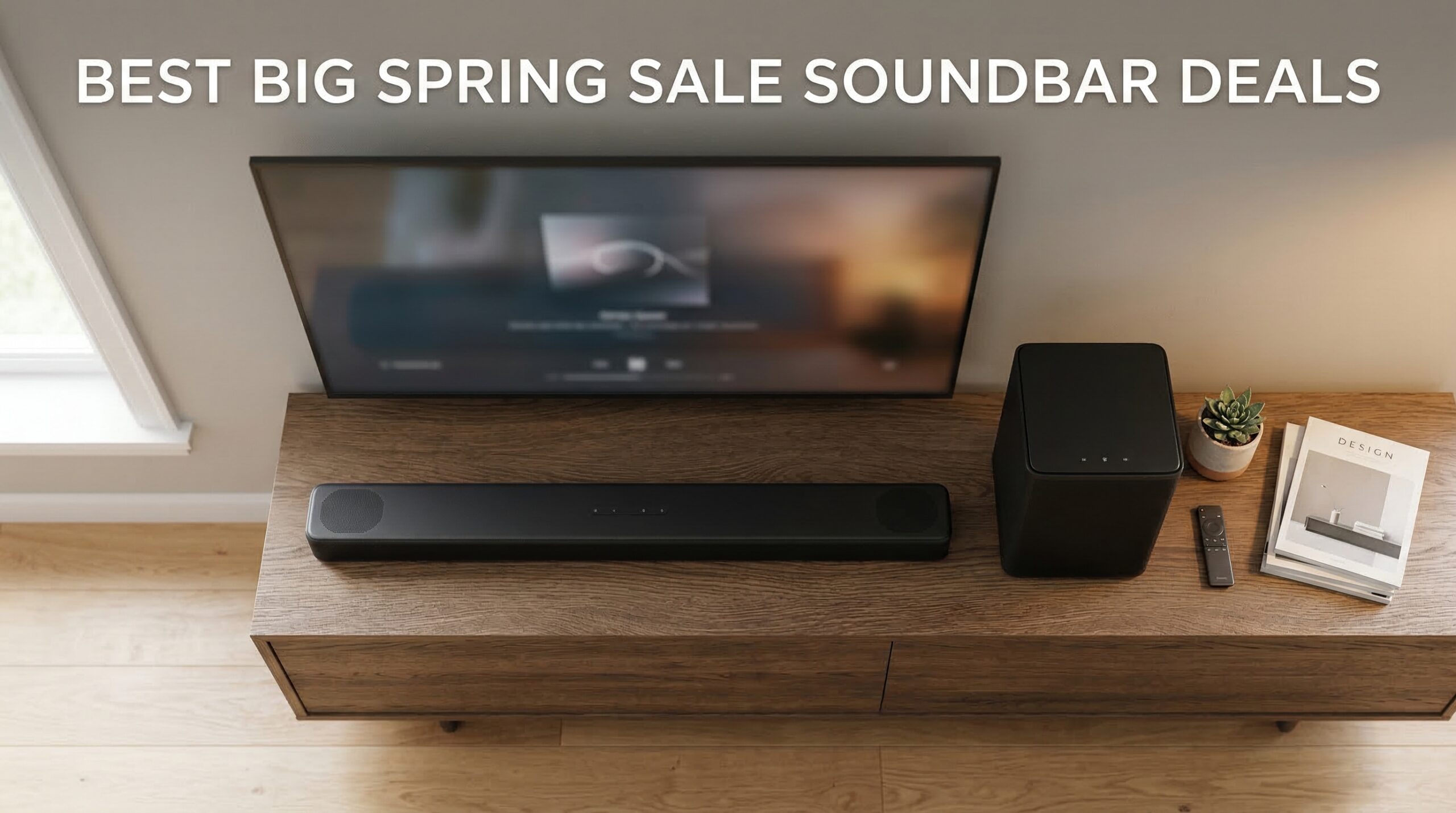 Best Big Spring Sale Soundbar Deals on Amazon