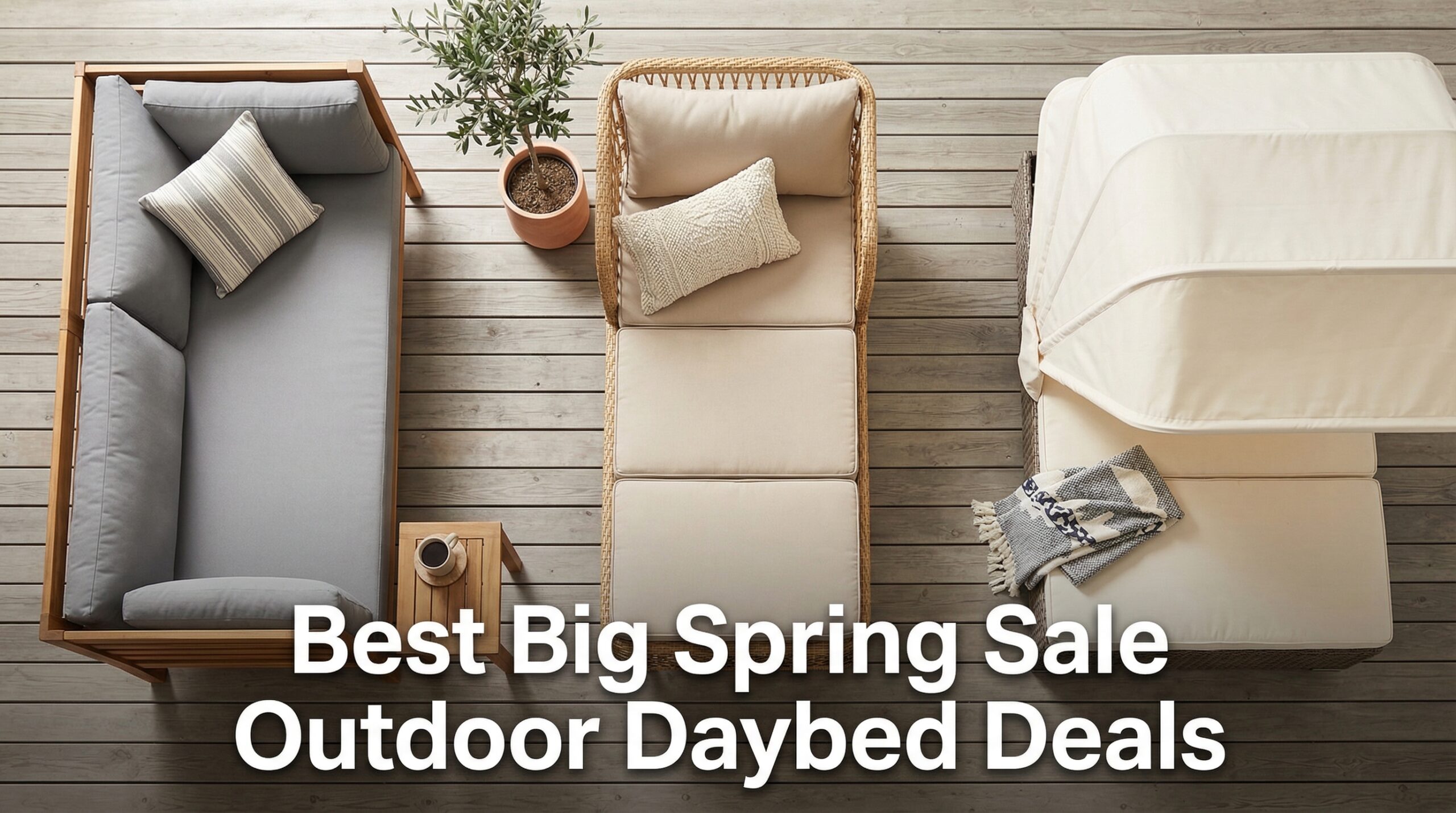 Best Big Spring Sale Outdoor Daybed Deals on Amazon