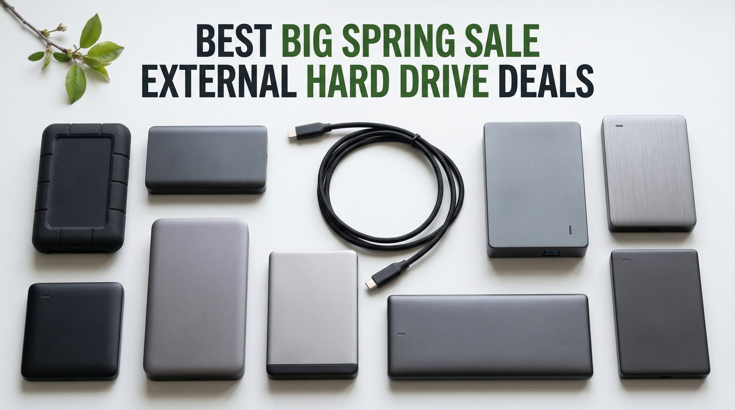 Best Big Spring Sale External Hard Drive Deals on Amazon