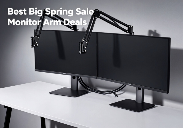Best Big Spring Sale Monitor Arm Deals on Amazon