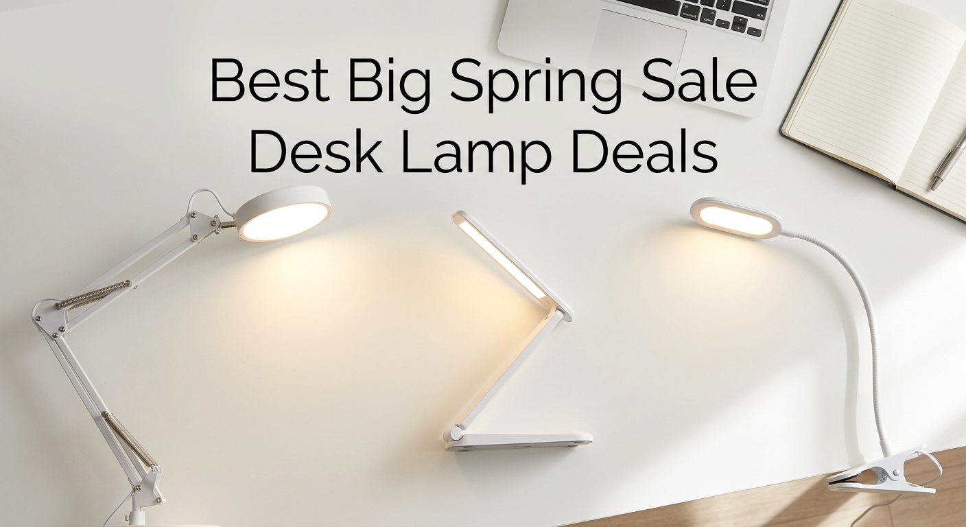 Best Big Spring Sale Desk Lamp Deals on Amazon