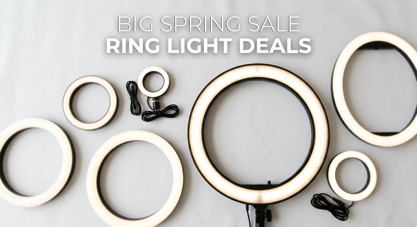 Best Big Spring Sale Ring Light Deals on Amazon