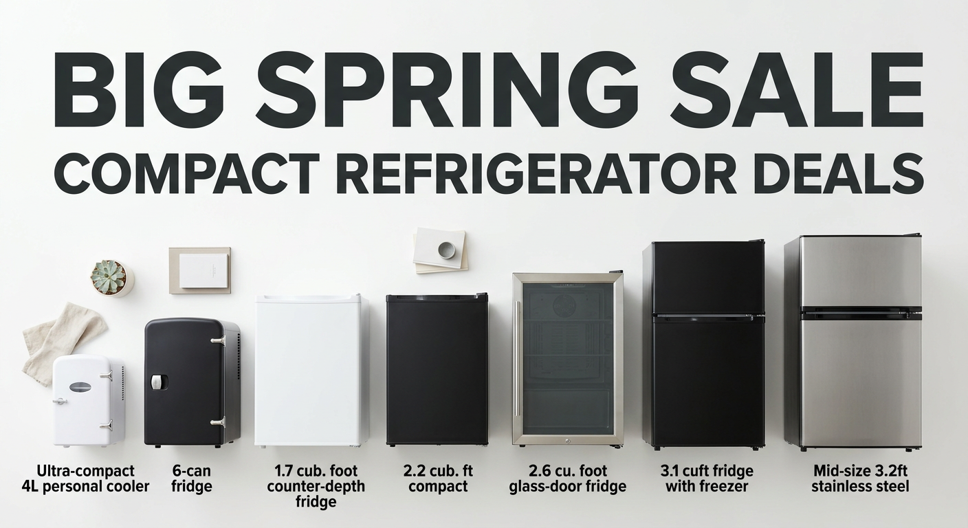Best Big Spring Sale Compact Refrigerator Deals on Amazon