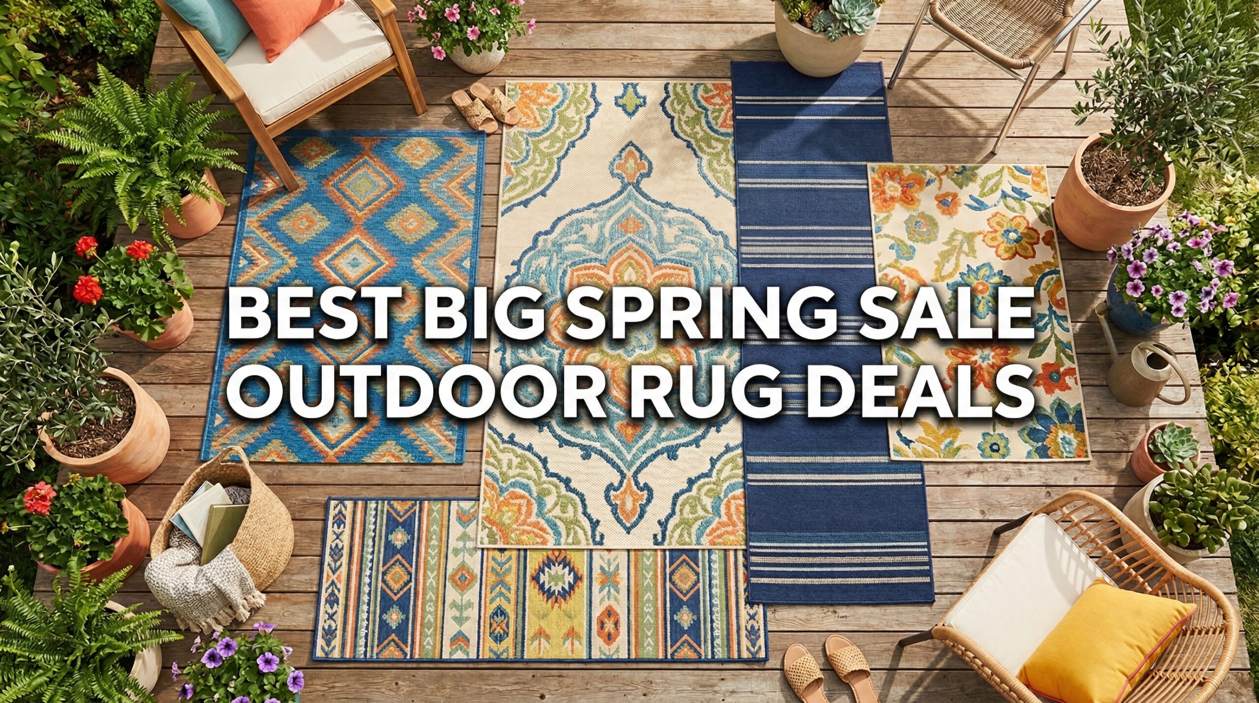 Best Big Spring Sale Outdoor Rug Deals on Amazon