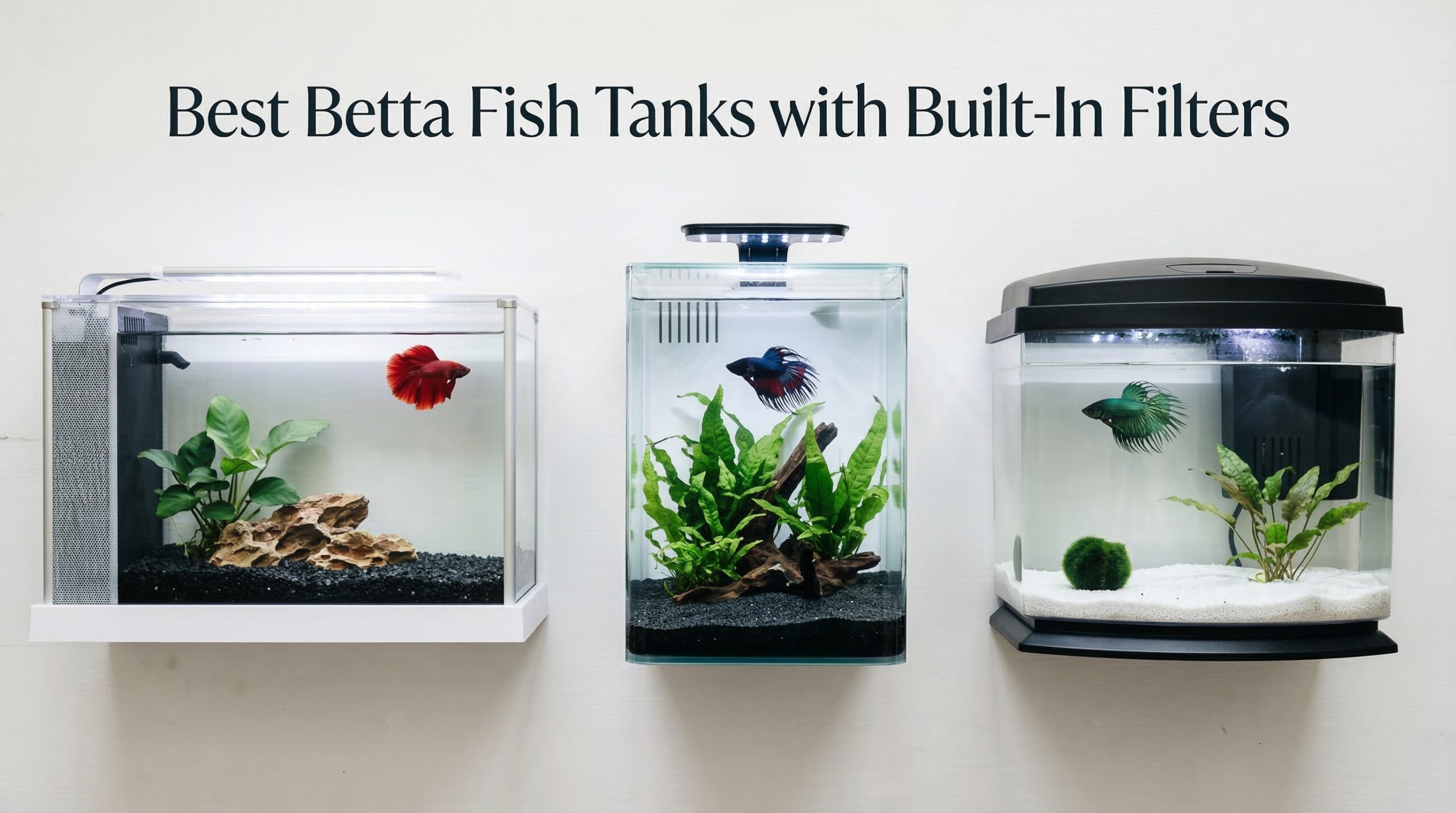 Best Betta Fish Tanks with Built-In Filters