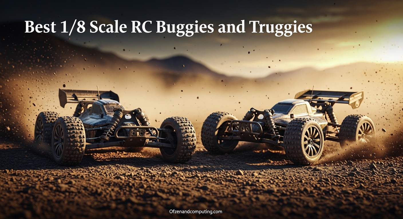 Best 1/8 Scale RC Buggies and Truggies