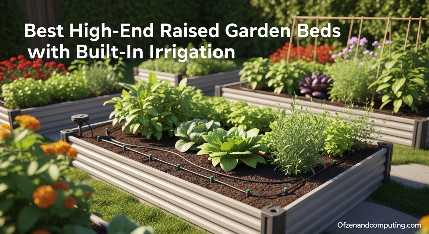 Best High-End Raised Garden Bed Kits with Built-In Irrigation