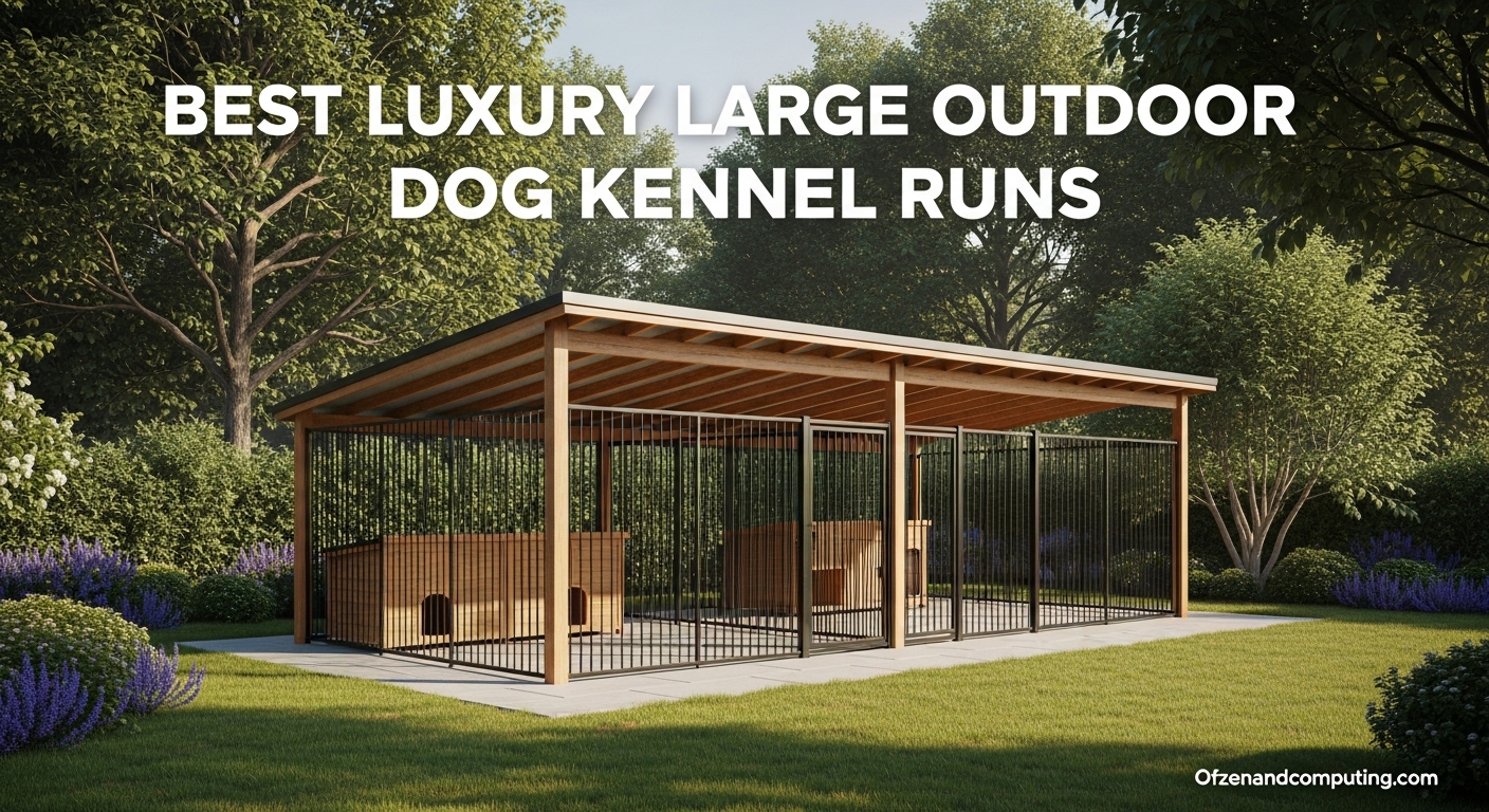 Best Luxury Large Outdoor Dog Kennel Runs
