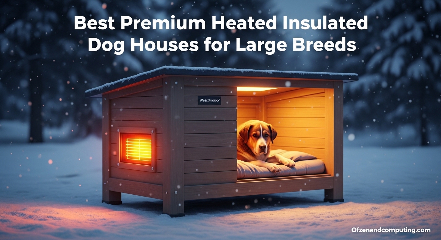 Best Premium Heated Insulated Dog Houses for Large Breeds