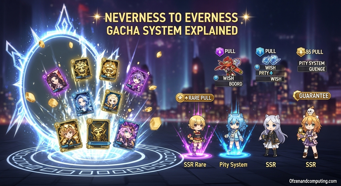 Neverness to Everness Gacha System Explained