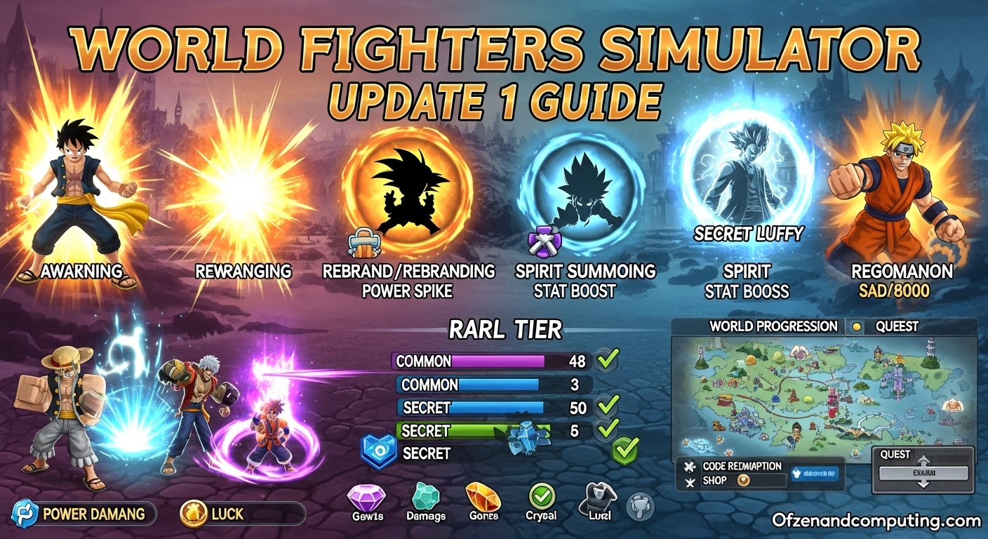 World Fighters Simulator Update 1 Guide