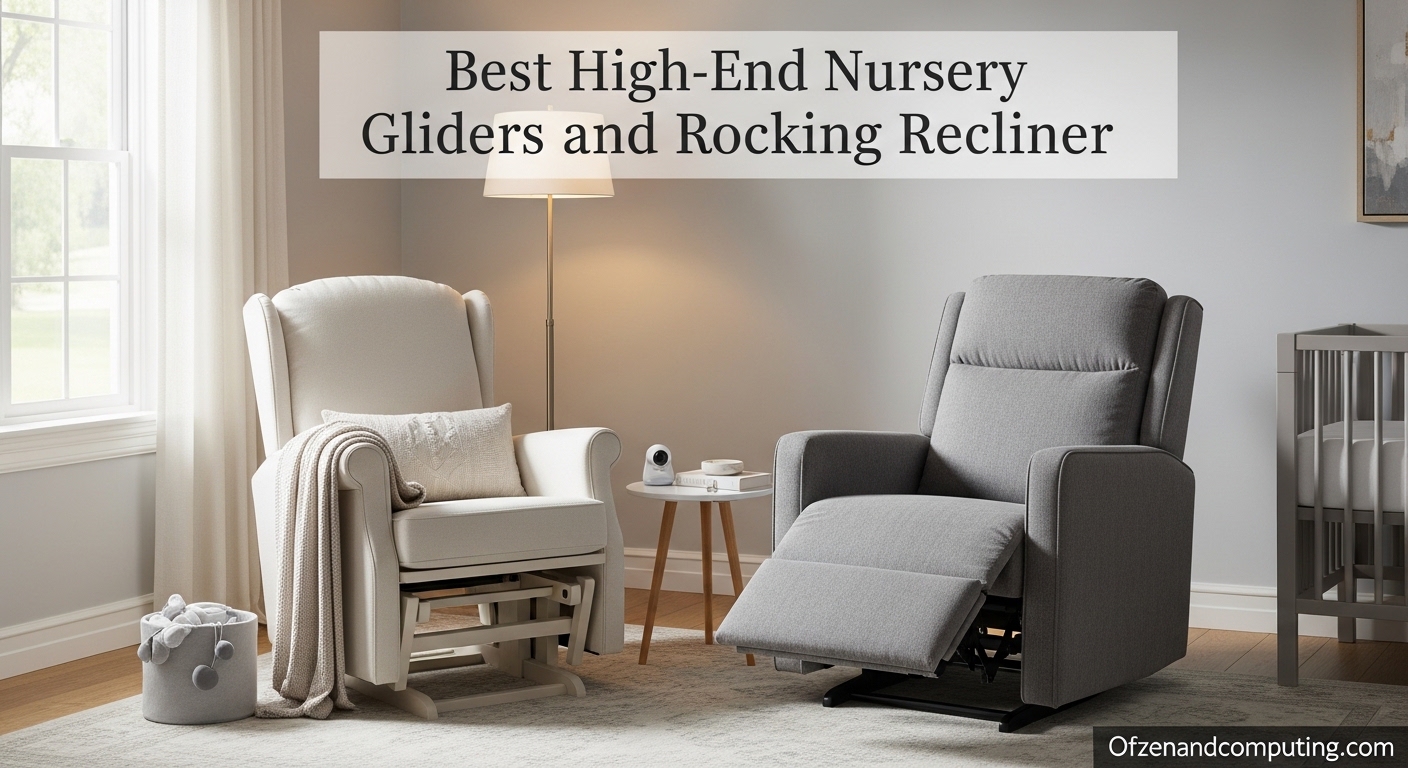 Best High-End Nursery Gliders and Rocking Recliners