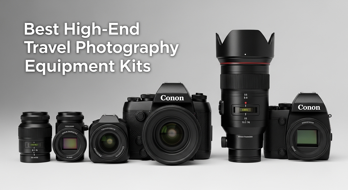 Best High-End Travel Photography Equipment Kits