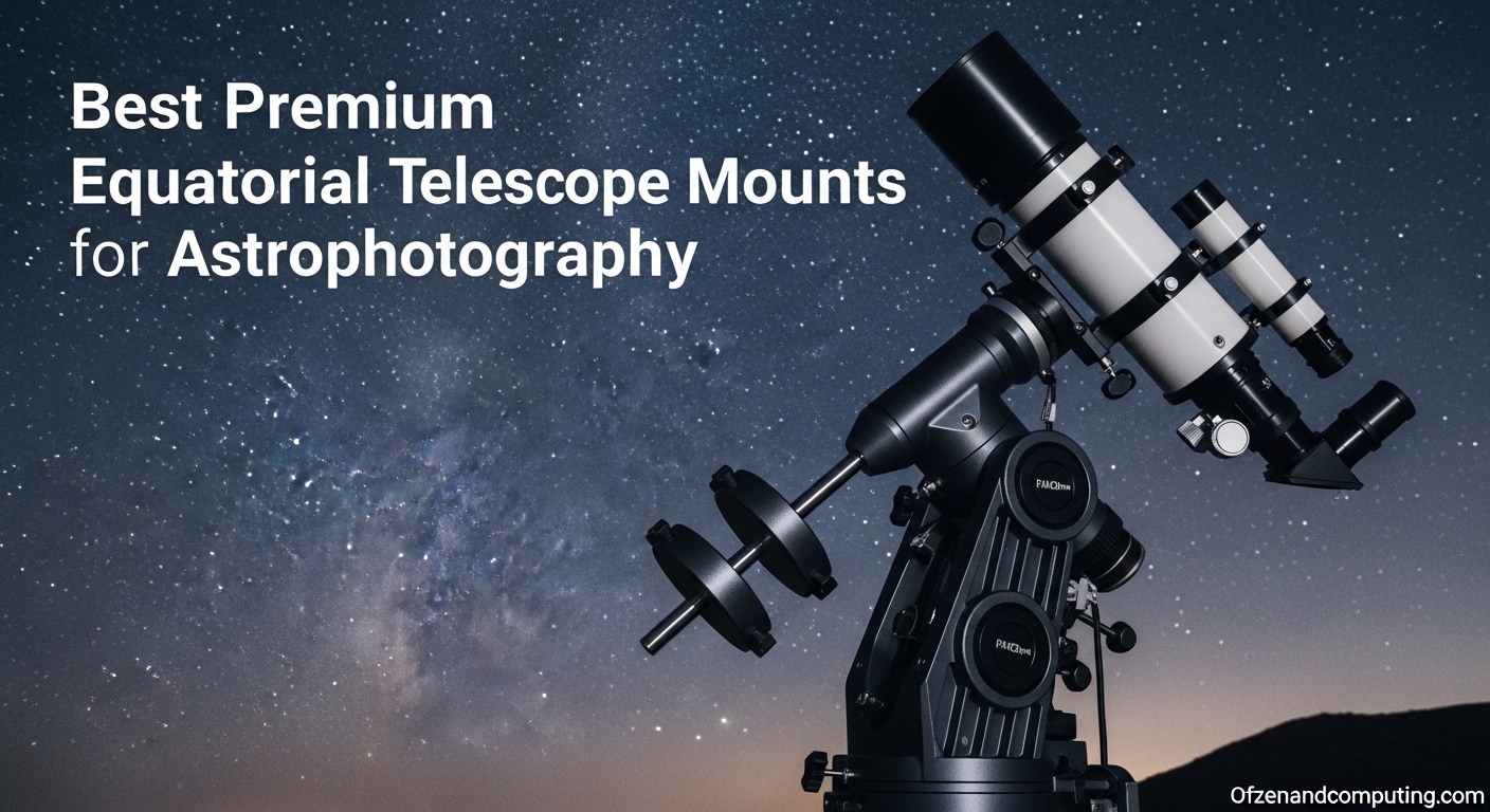 Best Premium Equatorial Telescope Mounts for Astrophotography