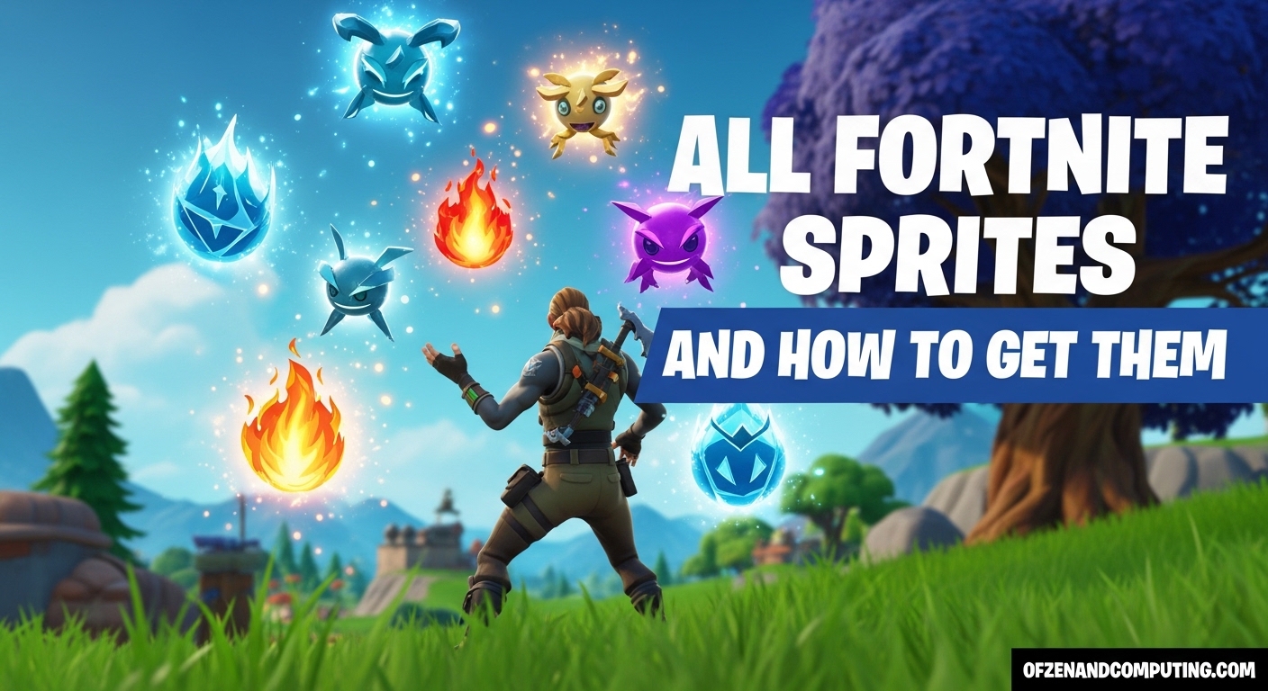 All Fortnite Sprites and How to Get Them