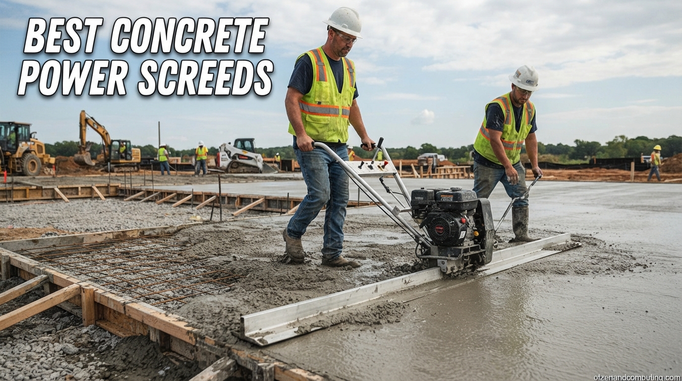 Best Concrete Power Screeds