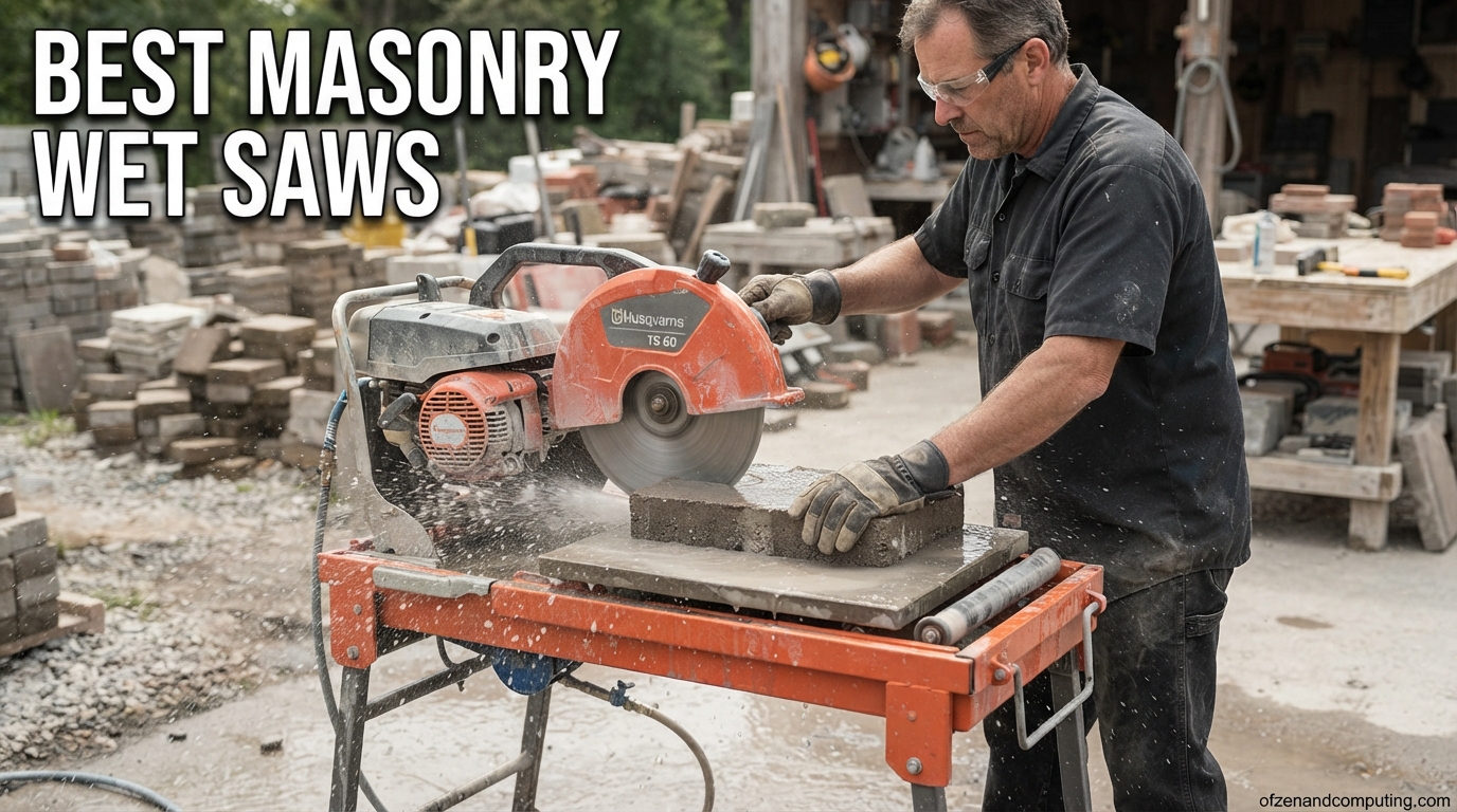Best Masonry Wet Saws