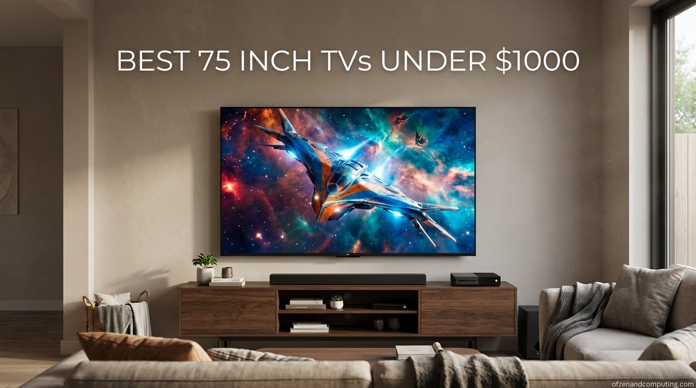 Best 75 Inch TVs Under $1000