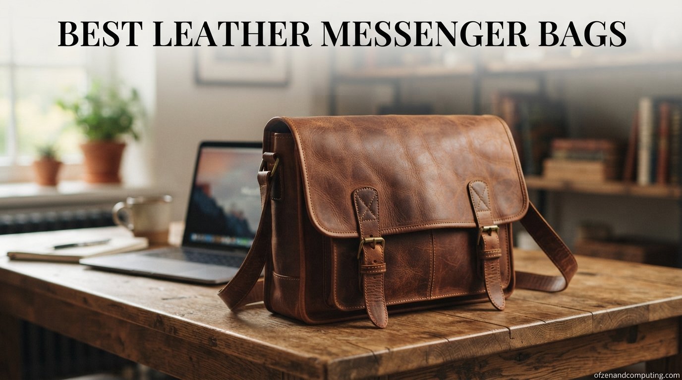 best leather messenger bags