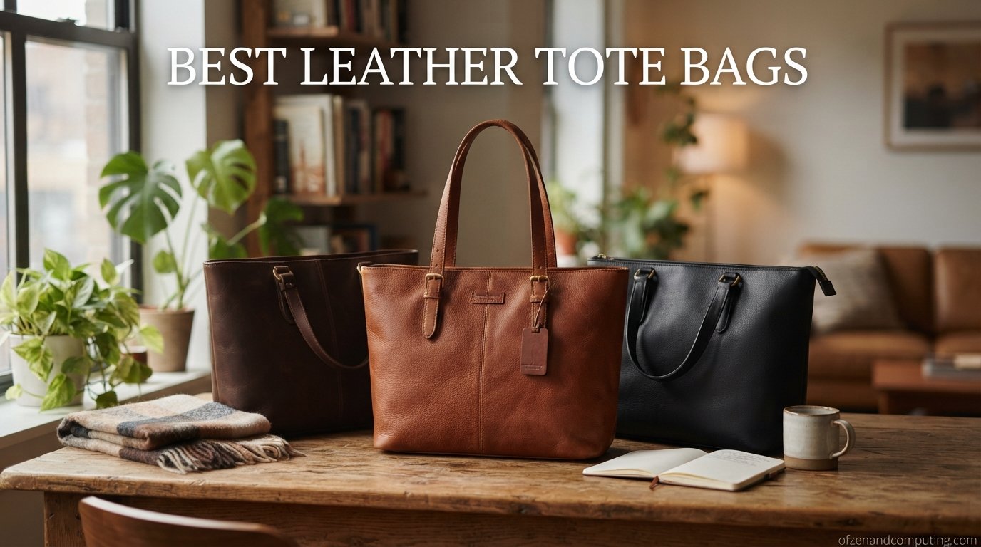 best leather tote bags