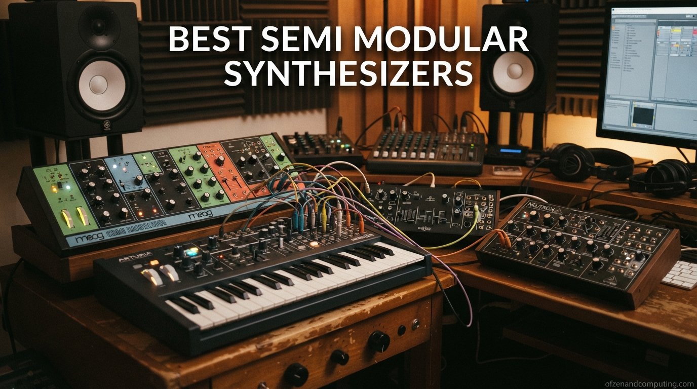 best semi modular synthesizers