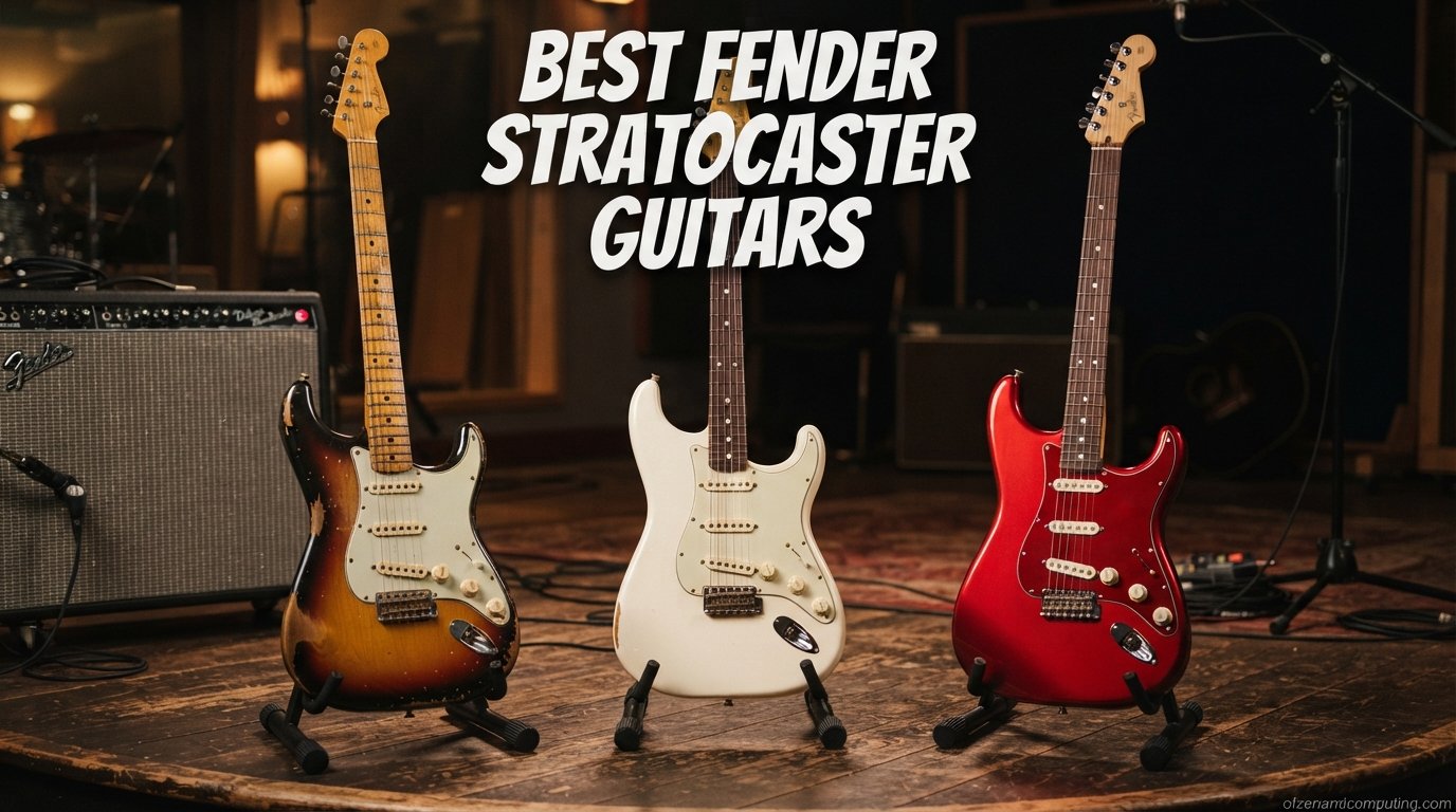 best fender stratocaster guitars