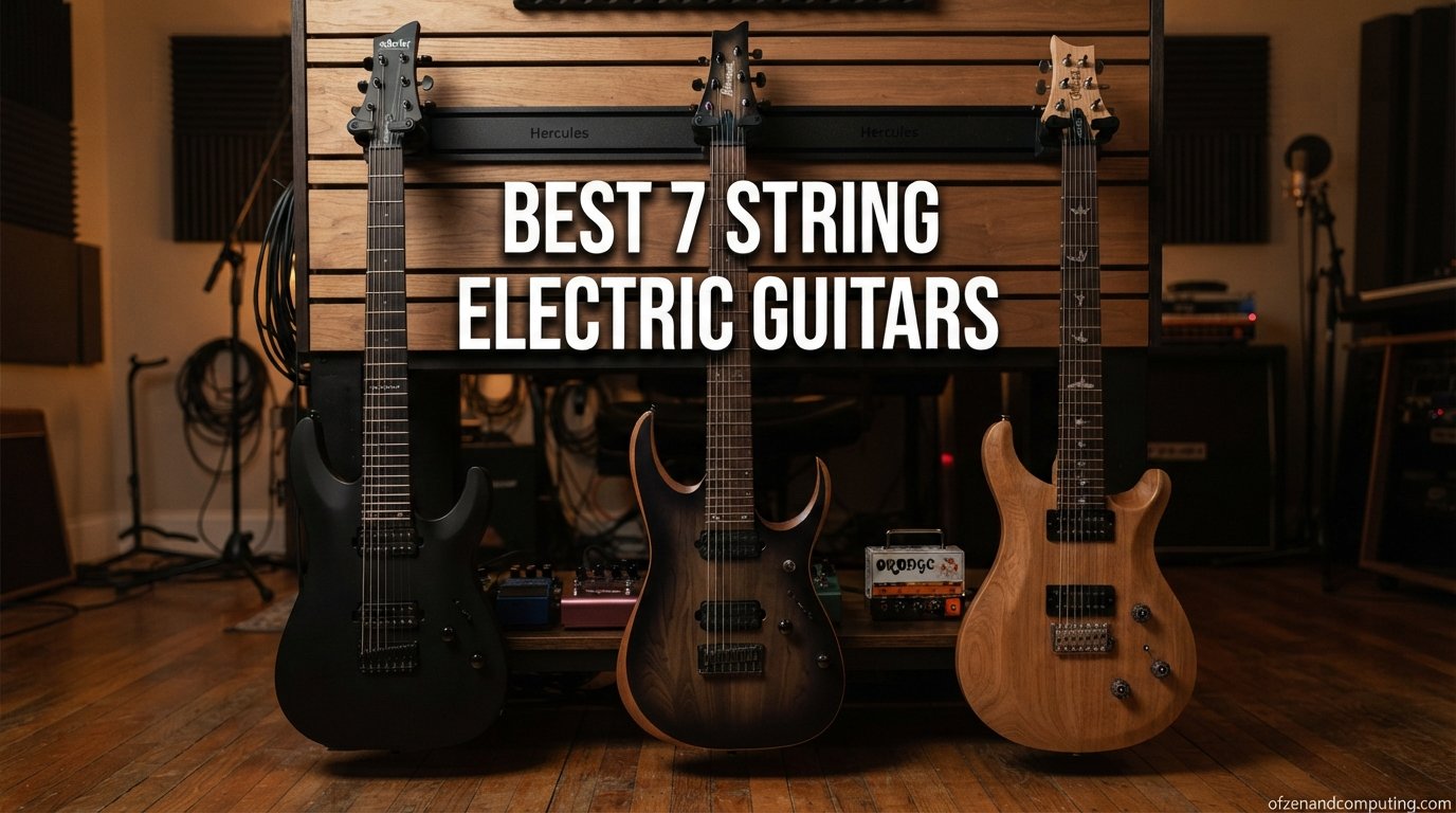 best 7 string electric guitars