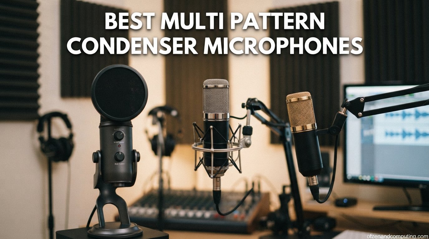 best multi pattern condenser microphones