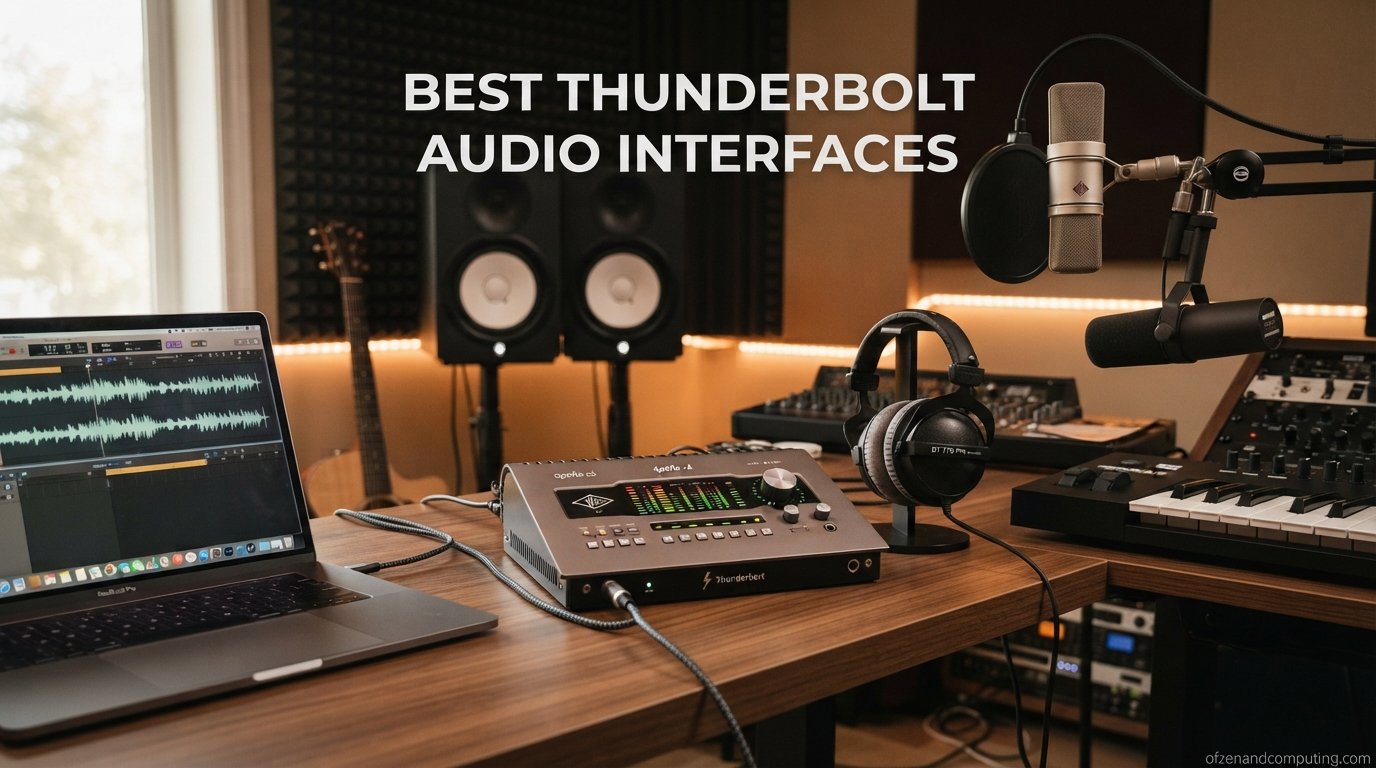 best thunderbolt audio interfaces