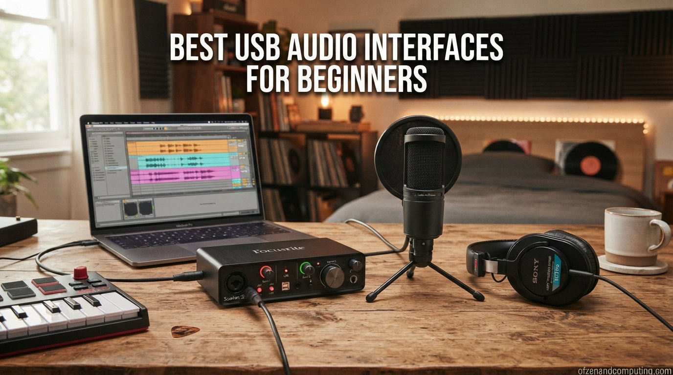 best usb audio interfaces for beginners